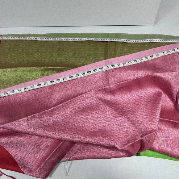 Unique Beautiful Lilac/Sage Silk Scarf - 80" x 24" - NEW in Bag. - Picture 4 of 9